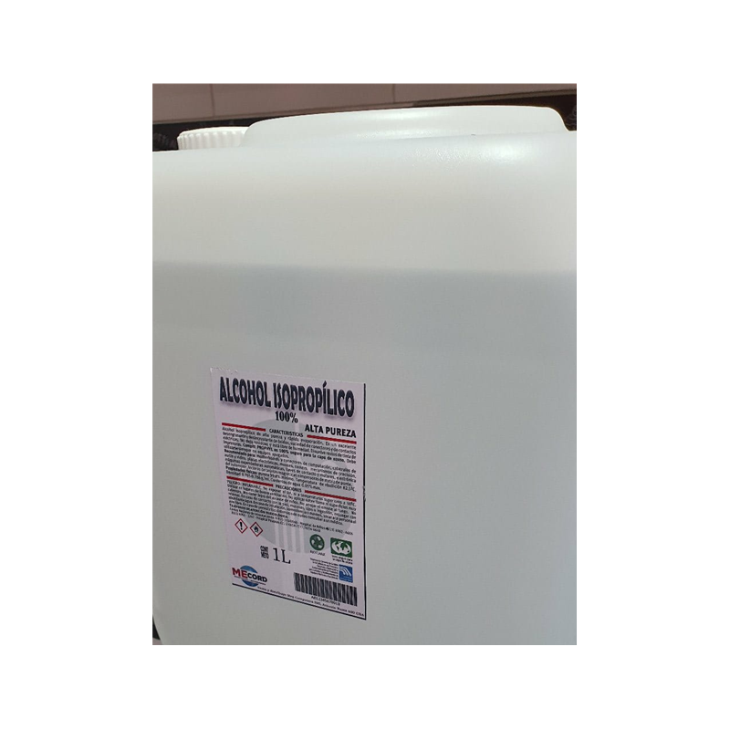 ALCOHOL 
ISOPROPILICO
20L